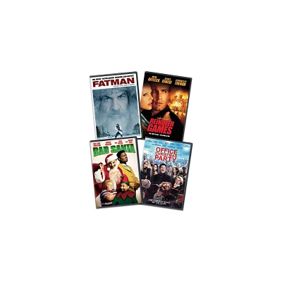 Fatman / Reindeer Games / Bad Santa / Office Xmas Party (Holiday 4-Pack Bundle) (DVD)