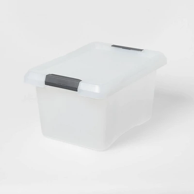 Small Frosted Latching Storage Box - Brightroom