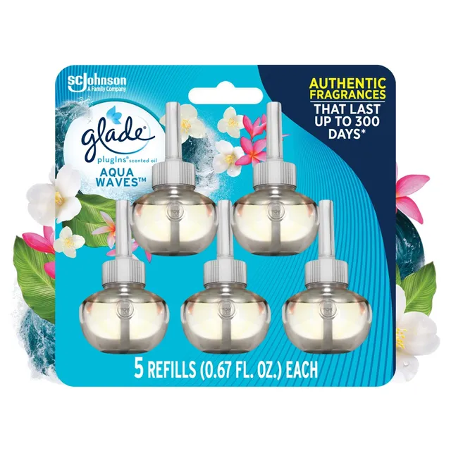 Glade PlugIns Scented Oil Air Freshener - Bubbly Berry Splash - 1.34 fl  oz/2pk