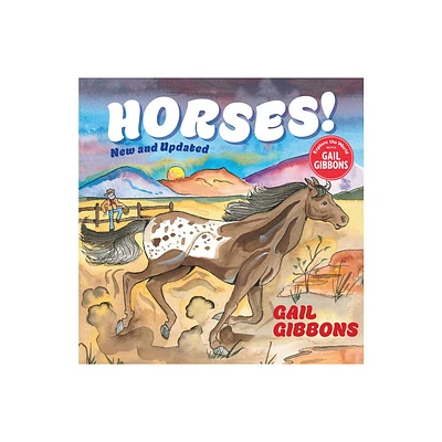 Horses! (New & Updated) - by Gail Gibbons (Hardcover)