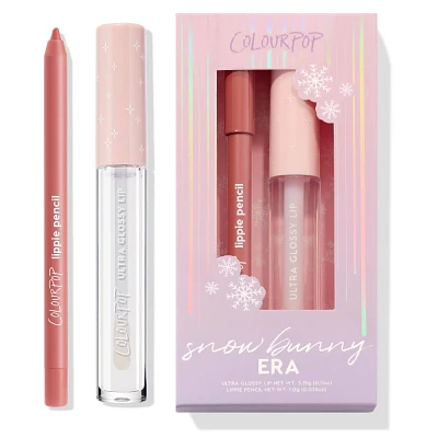 ColourPop Ultra Glossy Lip and Lippie Pencil Duo - 20 Carats + Brink - 0.145oz