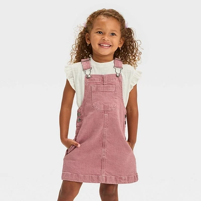 Toddler Girls Denim Skirtall Dress