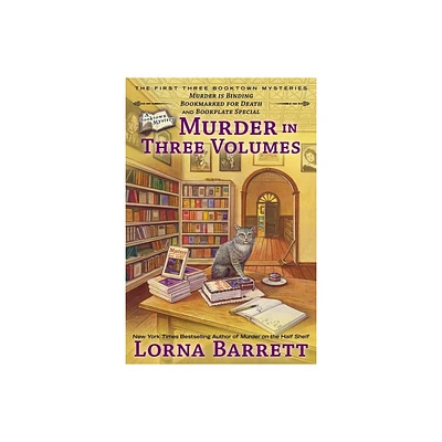 Murder in Three Volumes - (Booktown Mystery) by Lorna Barrett (Paperback)