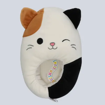 Squishmallows Kids Cam the Cat Plush Slippers