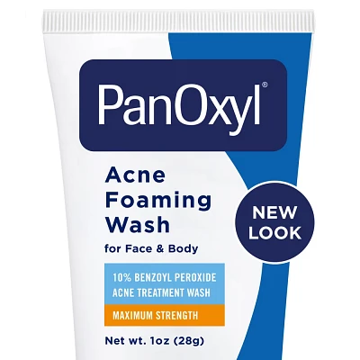 PanOxyl 10% Benzoyl Peroxide Acne Foaming Wash - 1oz