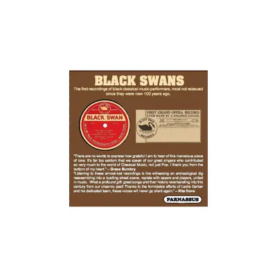 Edward Boatner - BLACK SWANS: Earliest African-American Classical Stars (CD)