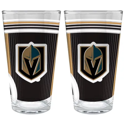 NHL Vegas Golden Knights 2pc Pint Glass Set