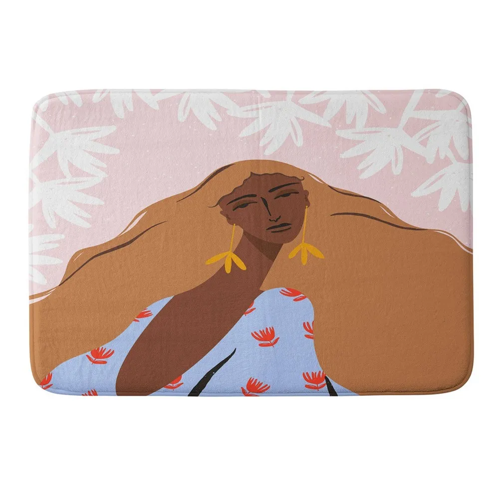 Deny Designs Maritza Lisa Woman Looking Back Bath Mat - Deny Designs | The  Market Place