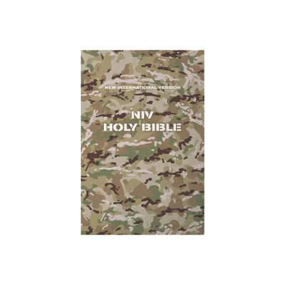 Niv, Holy Bible, Compact, Paperback, Military Camo, Comfort Print - by Zondervan