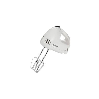 Proctor Silex 5 Speed Hand Mixer - White: Kitchen Mixer, Handheld, Dishwasher-Safe Parts, 120W, Plastic, 1 Year Warranty