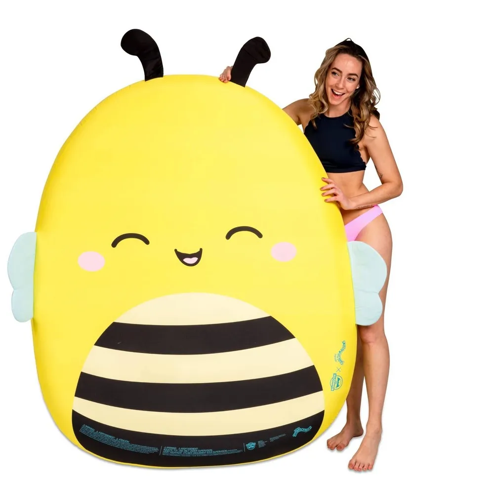 BigMouth Inc. Squishmallows Sunny the Bee Fabric Float - Yellow/Black | The  Market Place