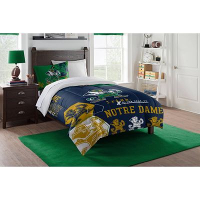 NCAA Notre Dame Fighting Irish Hexagon Comforter Set