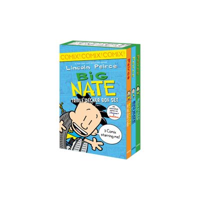 Big Nate: Triple Decker Box Set - by Lincoln Peirce (Paperback)