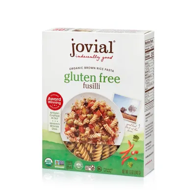 Jovial Organic Brown Rice Fusilli - 12oz