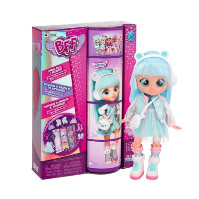 Cry Babies BFF Kristal Fashion Doll with 9+ Surprises