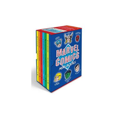 Marvel Comics Mini-Books Collectible Boxed Set - by Marvel Marvel Entertainment (Hardcover)