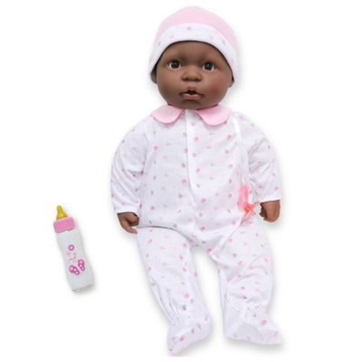 JC Toys La Baby 20 Baby Doll - Pastel Pink Outfit with Pacifier