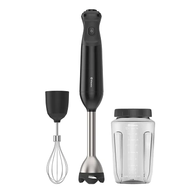 Vitamix 2-Speed Hand Immersion Blender Bundle with Whisk and Jar Black