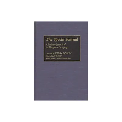 The Specht Journal - (Contributions in Military Studies) (Hardcover)