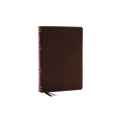 Life in Christ Bible: Discovering, Believing, and Rejoicing in Who God Says You Are (Nkjv, Brown Bonded Leather, Thumb Indexed, Red Letter, Comfort