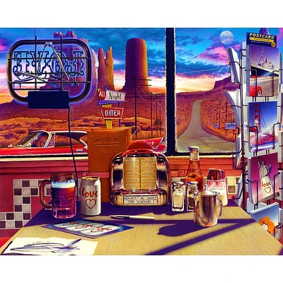 Loves Diner 500pc Jigsaw Puzzle