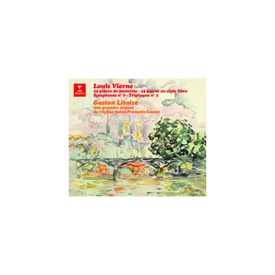 Grandes orgues de lglise Saint-Franois-Xavier - LOUIS VIERNE 24 Pieces de fantaisie, Opp. 51-54/24 Pieces en style (CD)