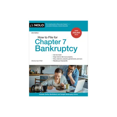 How to File for Chapter 7 Bankruptcy - 23rd Edition by Cara ONeill (Paperback)