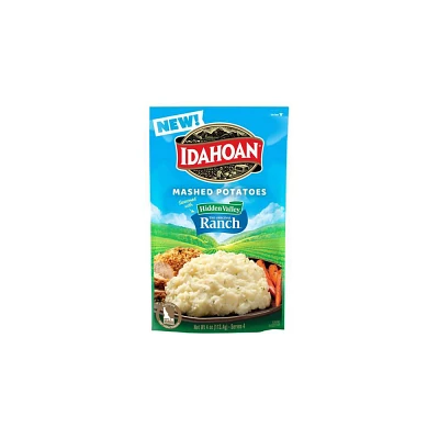 Idahoan Gluten Free Mashed Potatoes Seasoned with Hidden Valley Ranch - 4oz