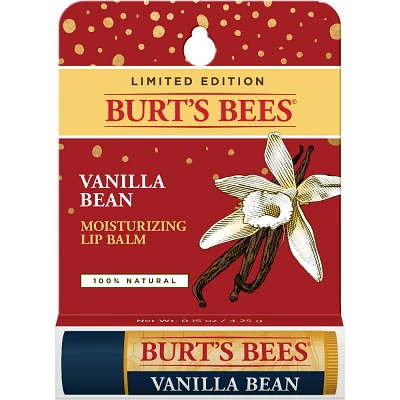 Burts Bees Moisturizing Lip Balm - Vanilla Bean - 0.15oz