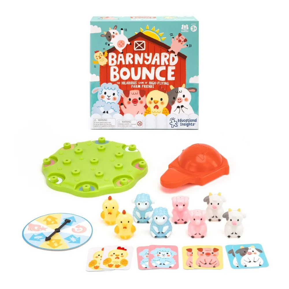 Educational Insights Barnyard Bounce Board Game | The Market Place