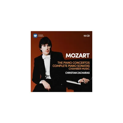 Christian Zacharias - Mozart: Piano Concertos 5-27, 19 Piano Sonatas, Piano Quartets 1-2 (CD)