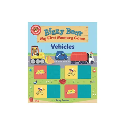 Bizzy Bear: My First Memory Game: Vehicles - (Board Book)