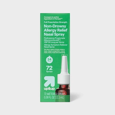 Fluticasone Propionate Allergy Relief Nasal Spray - 72 sprays/0.38 fl oz - up & up