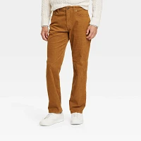 Men Straight Fit Corduroy 5-Pocket Pant