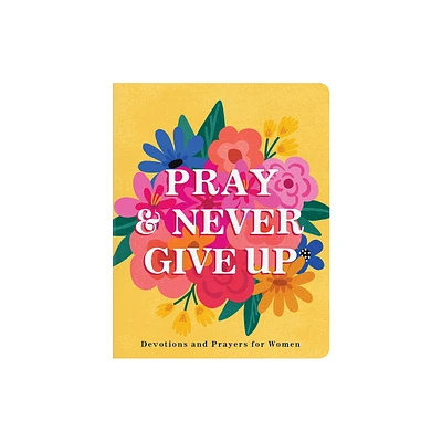 Pray and Never Give Up - by Carey Scott (Paperback)