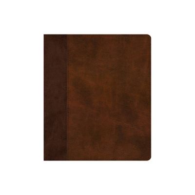 ESV Journaling Bible (Trutone, Brown/Tan, Timeless Design) - (Leather Bound)