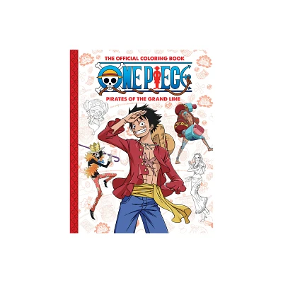 One Piece: Official Crew Coloring Collection: Pirates of the Grand Line - by Scholastic (Paperback)