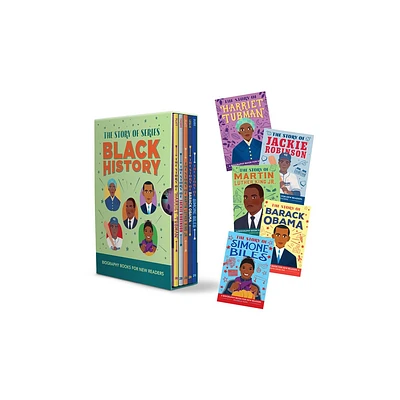 The Story of Black History Box Set - (The Story Of: Inspiring Biographies for Young Readers) by Rockridge Press (Paperback)