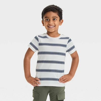 Toddler Boy Short Sleeve Striped T-Shirt