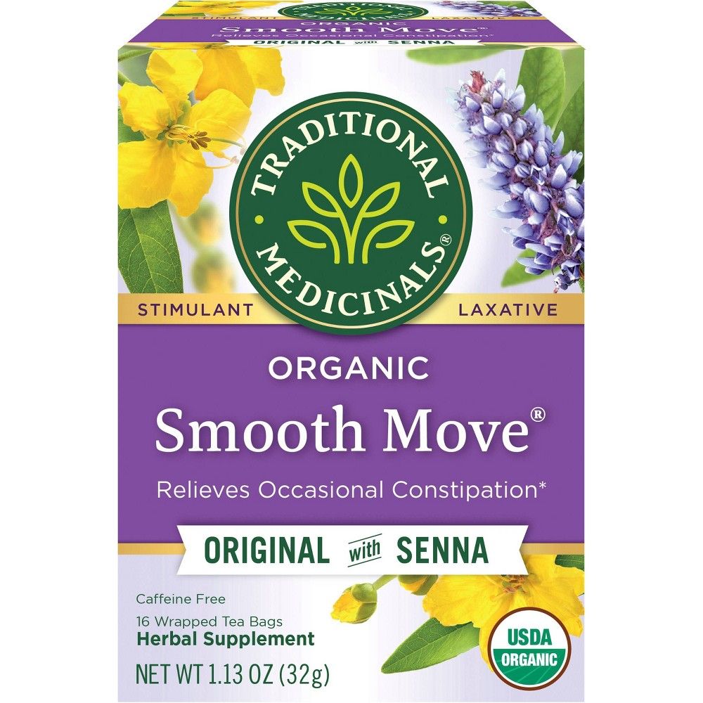 Traditional Medicinals Smooth Move Herb Tea - 16ct