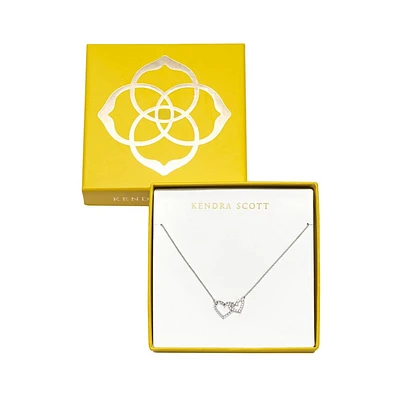 Kendra Scott Anna Heart Interlocking Pendant Necklace