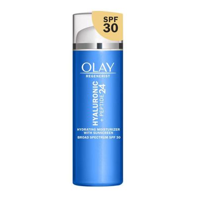 Olay Regenerist Hyaluronic + Peptide 24 Fragrance-Free Face Moisturizer - SPF 30 - 1.7 fl oz
