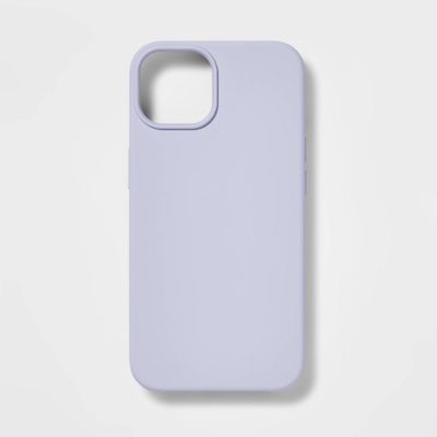 Apple iPhone 14/iPhone 13 Silicone Case - heyday Soft Purple