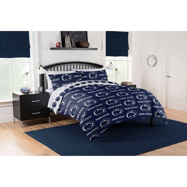 NCAA Penn State Nittany Lions Rotary Bed Set