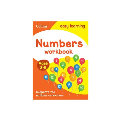 Numbers Workbook: Ages 3-5 - (Collins Easy Learning Preschool) by Collins Uk (Paperback)