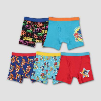 Boys Sonic the Hedgehog 5pk Underwear