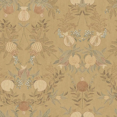 Brewster Peel and Stick 1pc Wallpaper Melograno Wheat