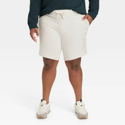 Mens Big & Tall 8.5 Elevated Knit Pull-On Shorts