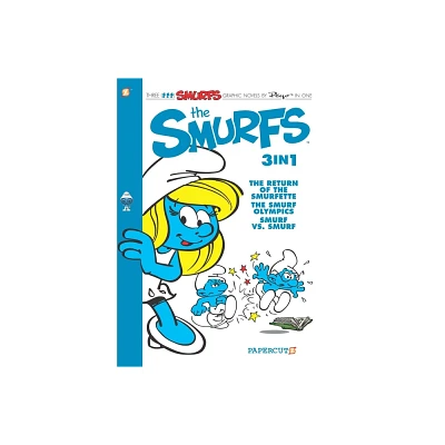 The Smurfs 3-In-1 #4 - (Smurfs Graphic Novels) by Peyo (Paperback)