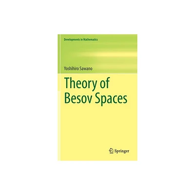 Theory of Besov Spaces - (Developments in Mathematics) by Yoshihiro Sawano (Hardcover)